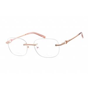 NWT Charriol PC71046-C03 54mm Shiny Pink Gold Eyeglasses